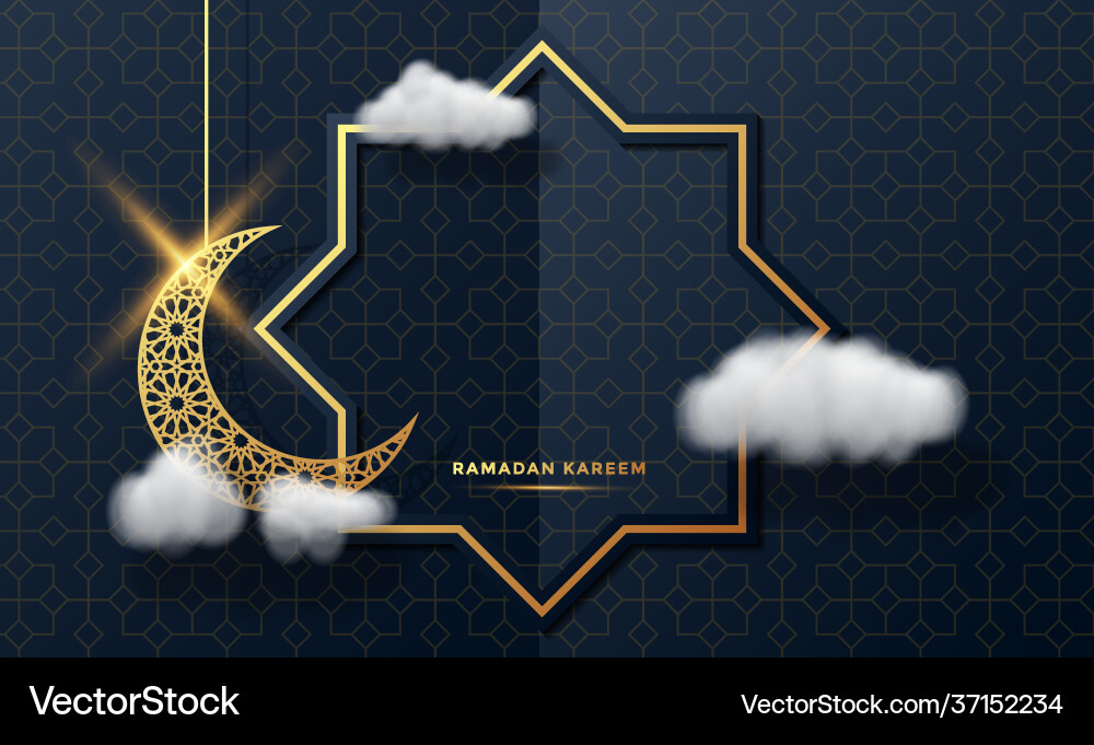 Ramadan kareem arabic calligraphy background Ramadan kareem arabic calligraphy background vector image