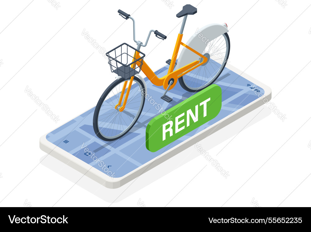 An isometric of orange An isometric of orange vector image
