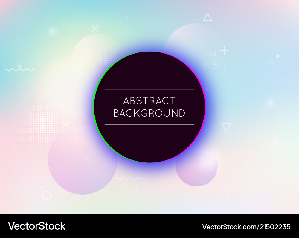 Liquid shapes background with dynamic fluid Vector Image