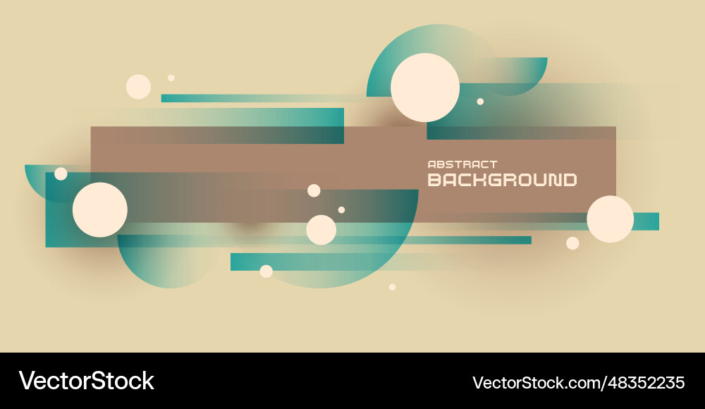 Trendy abstract background composition forms Trendy abstract background composition forms vector image