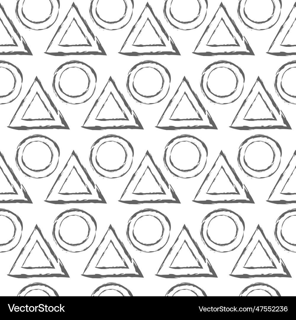Abstract triangles seamless pattern background Abstract triangles seamless pattern background vector image