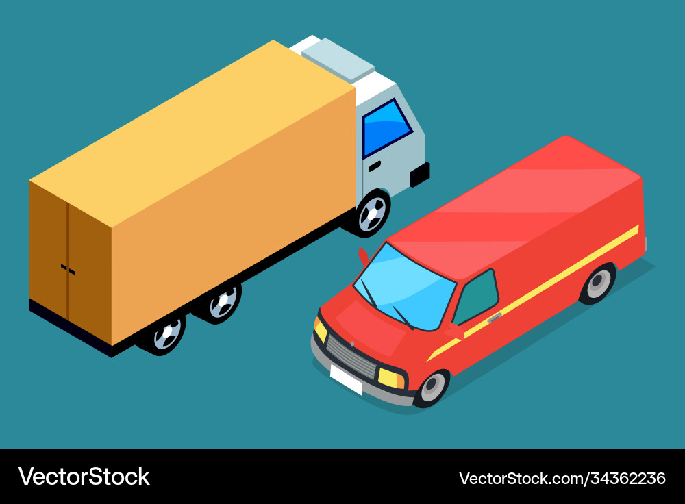 Free delivery car icon logistic transport Free delivery car icon logistic transport vector image