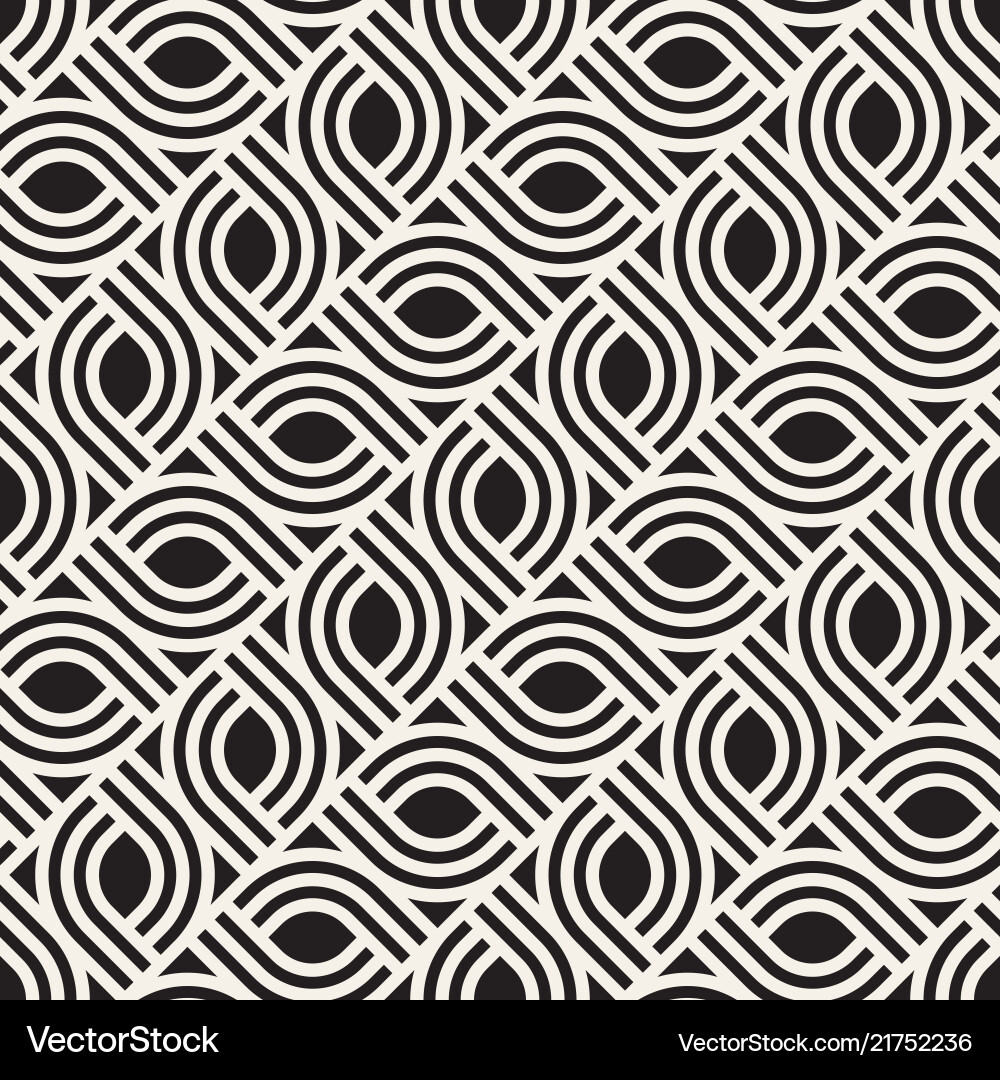 Subtle Lattice Pattern - Monochrome Vector Image