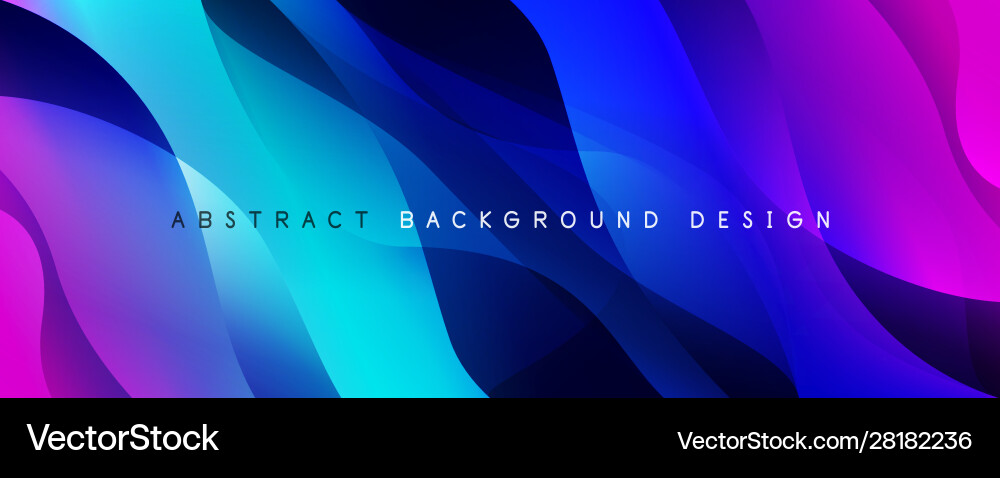 Trendy simple fluid color gradient abstract Vector Image