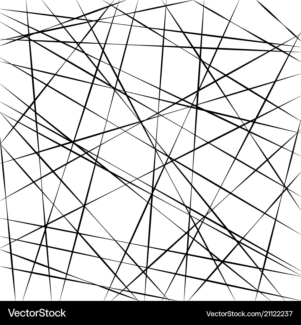 Chaotic Stripe Pattern vector image