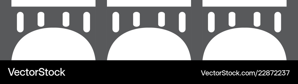 Isolated bridge structure Vector Image