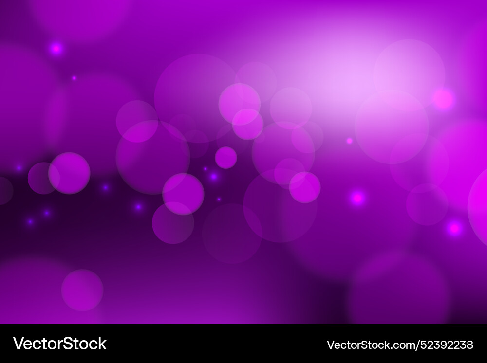 Bokeh Effekt Hintergrundgradienten Stil Vektorbild