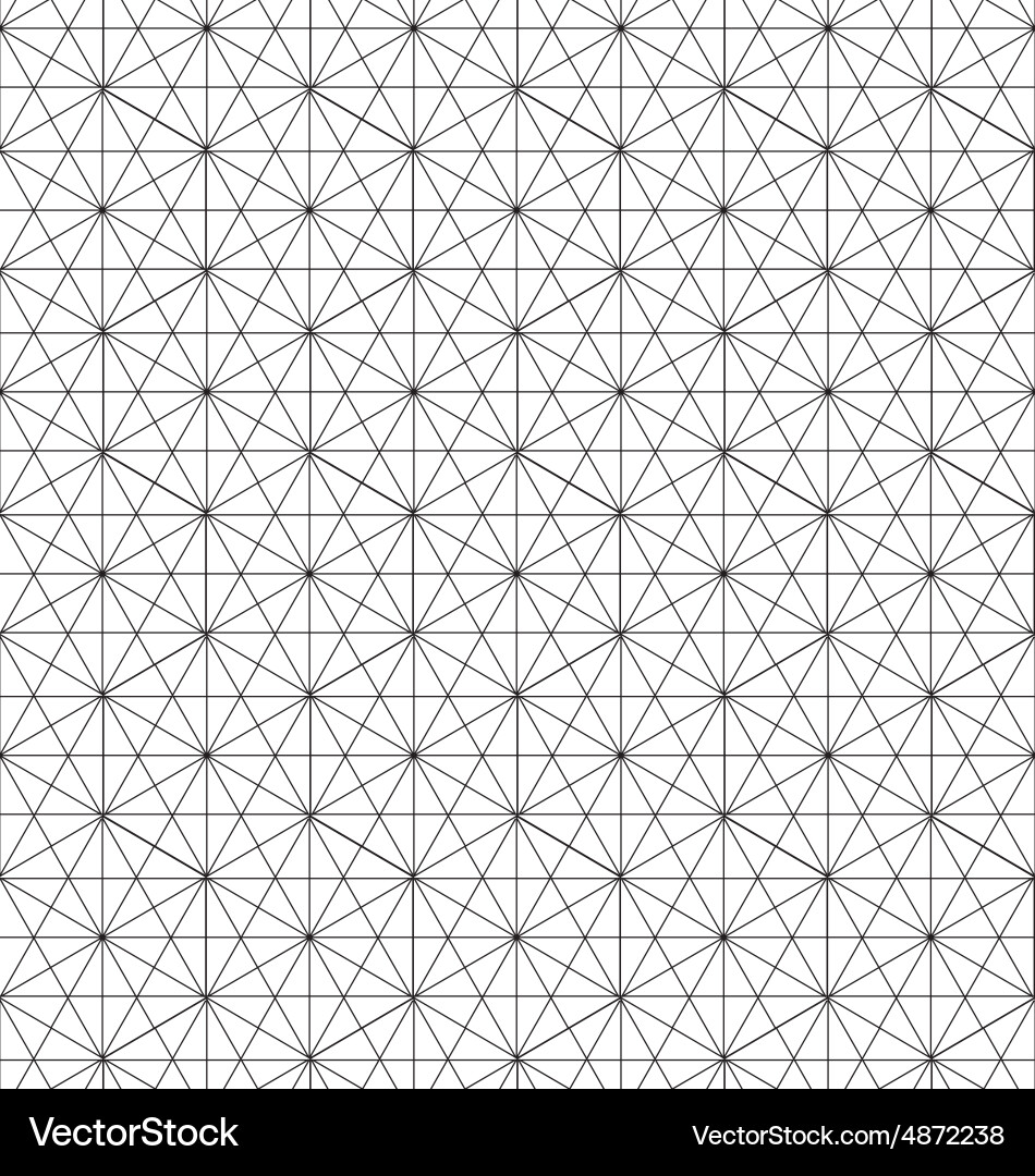 Interlocking Geometric Pattern vector image