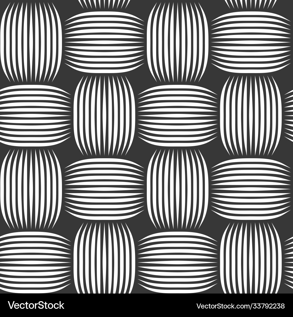 Linear Woven Pattern vector image