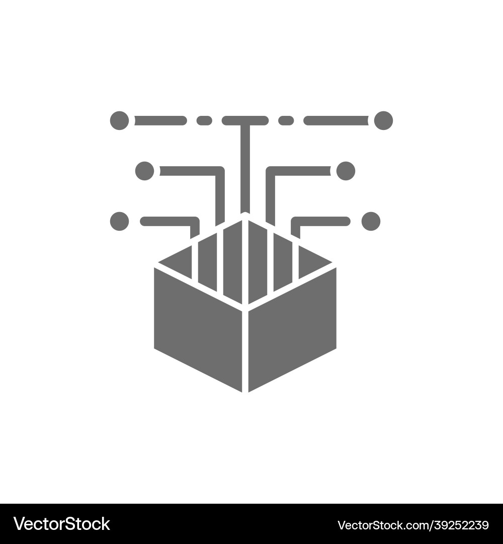 Open source code web development grey icon Open source code web development grey icon vector image