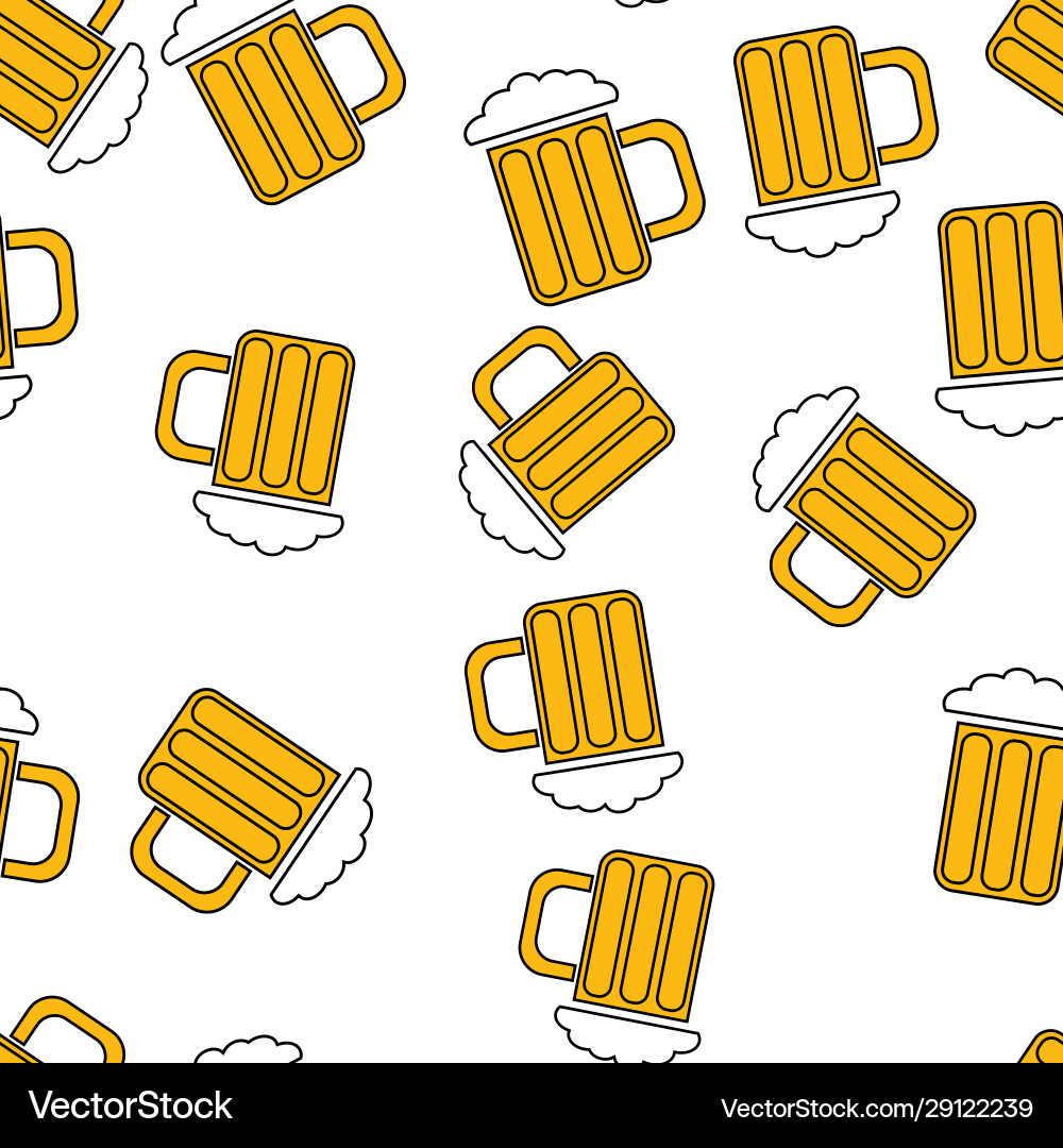 Seamless pattern simple abstract alcoholic Vector Image