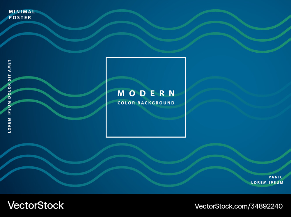 Gradient background modern with colorful style Vector Image