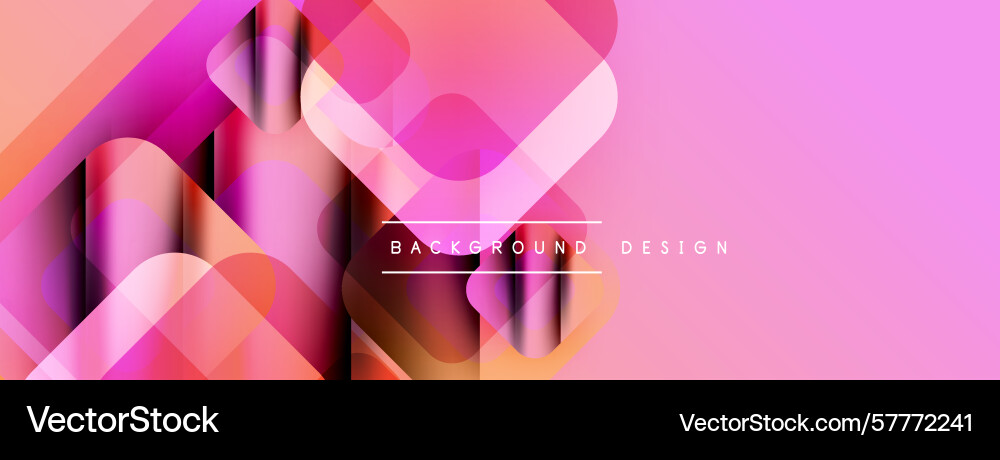 Abstract geometric shapes overlap creating Abstract geometric shapes overlap creating Vector Image