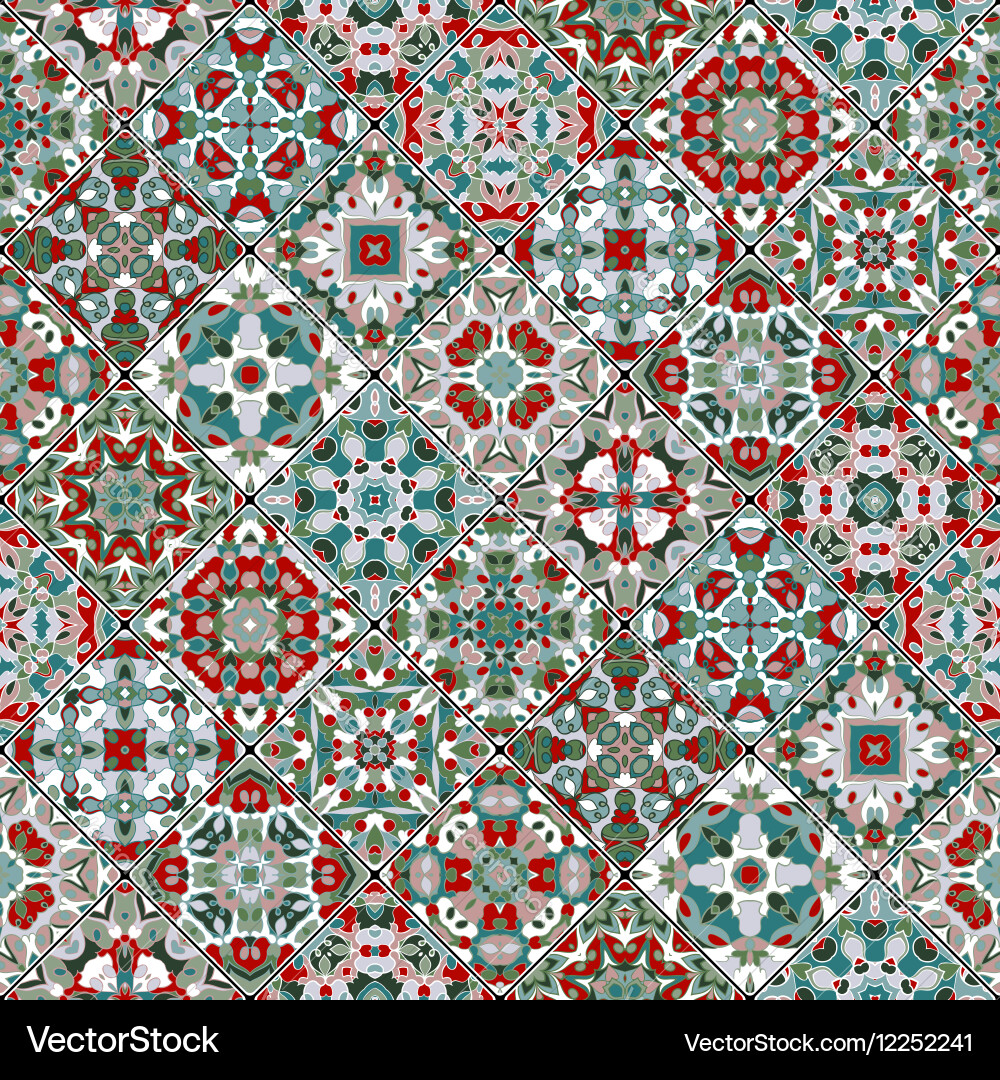 Collection of abstract patterns vector image