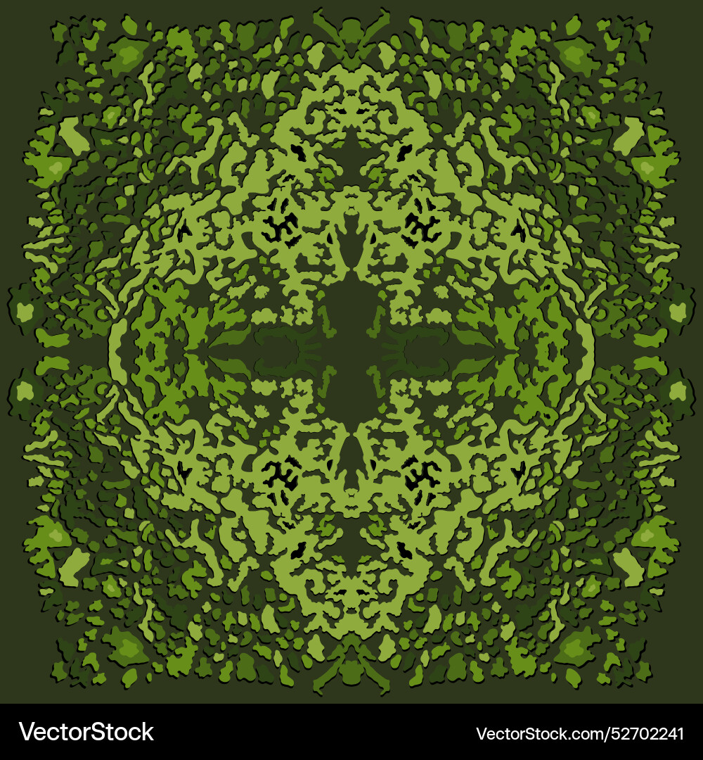 Decorative element - square tile pattern vector image