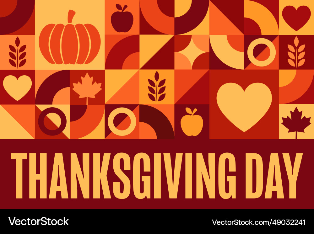Happy thanksgiving day holiday concept template Happy thanksgiving day holiday concept template vector image