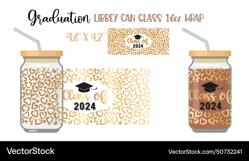 Printable full wrap for libby class can a pattern Printable full wrap for libby class can a pattern vector image