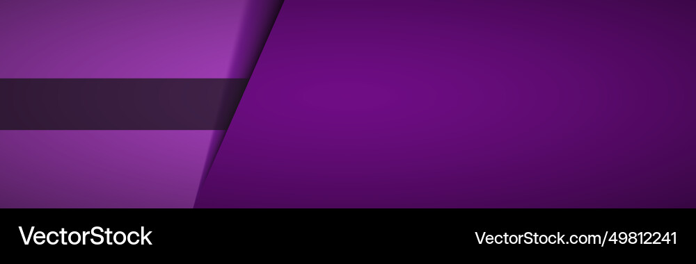 Purple modern material design header with layers Purple modern material design header with layers Vector Image