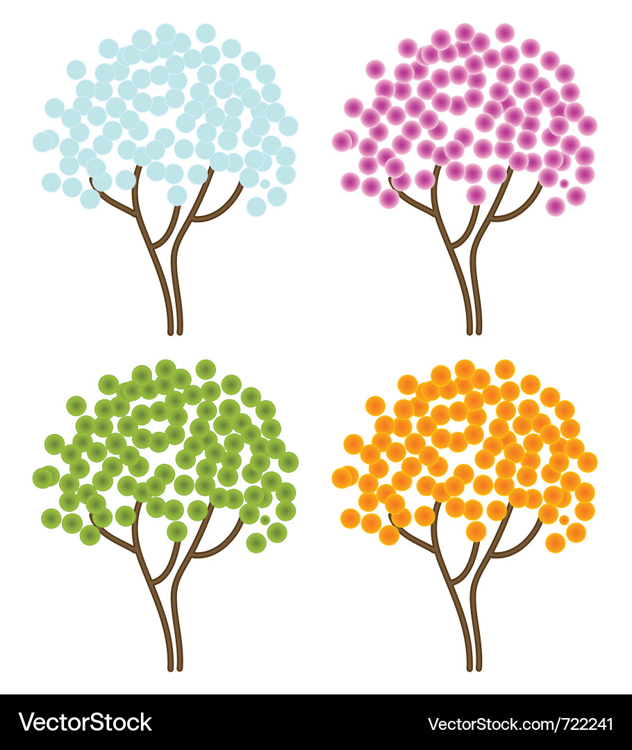 Trees Vector Image