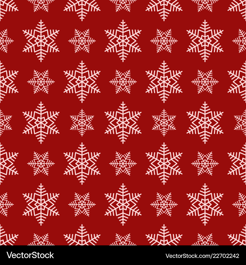 Frosty Snowflake Background vector image