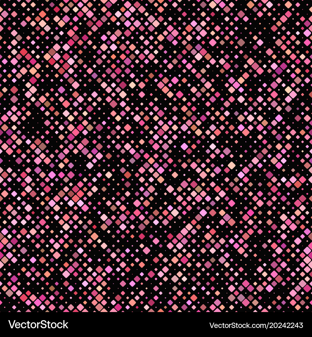 Abstract repeating rounded square pattern vector image