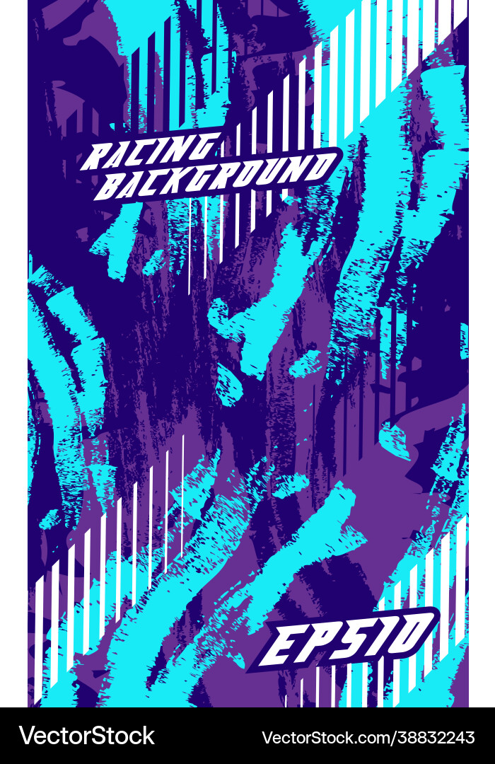 Dynamic Racing Abstract Background vector image
