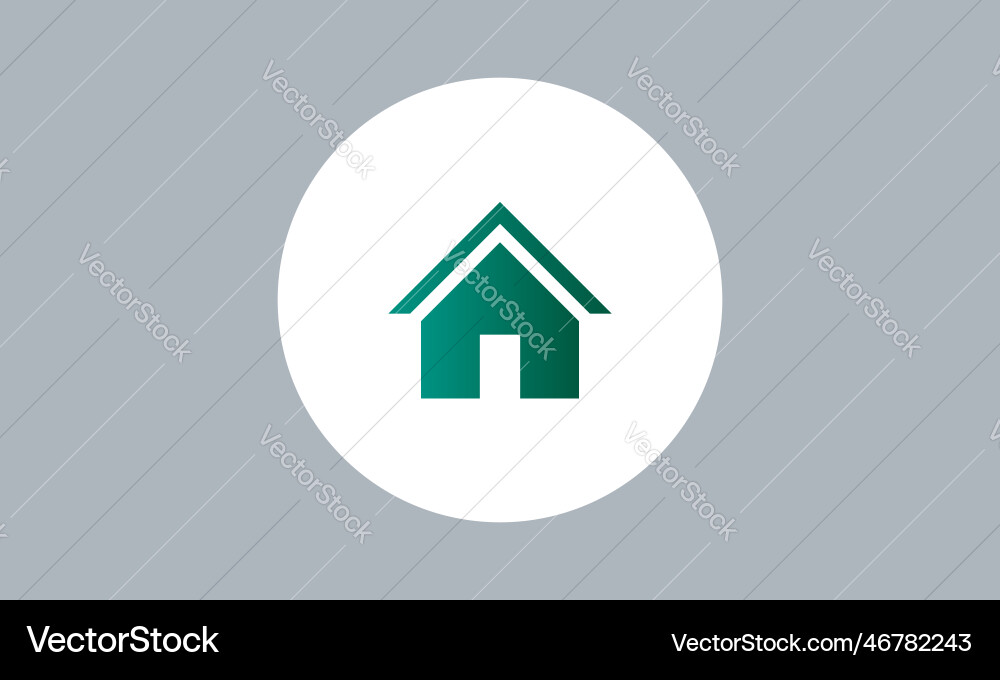 Home web icons house symbol button simple Home web icons house symbol button simple vector image