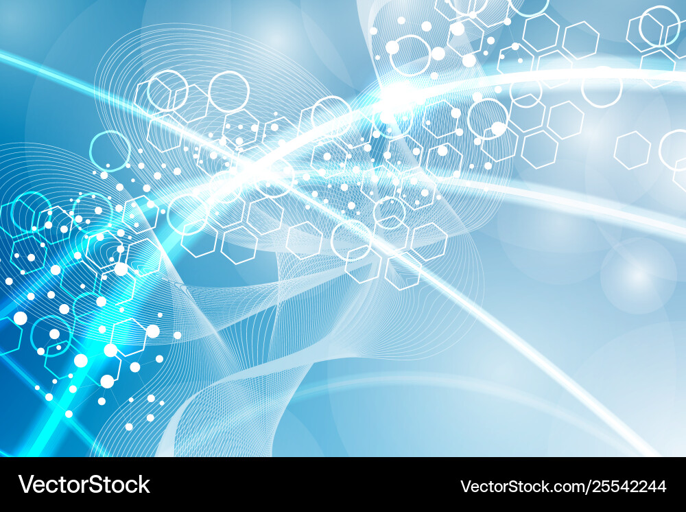 Big data visualization background modern Big data visualization background modern vector image