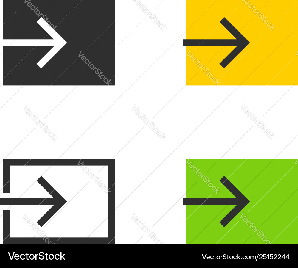 Input source icons vector image