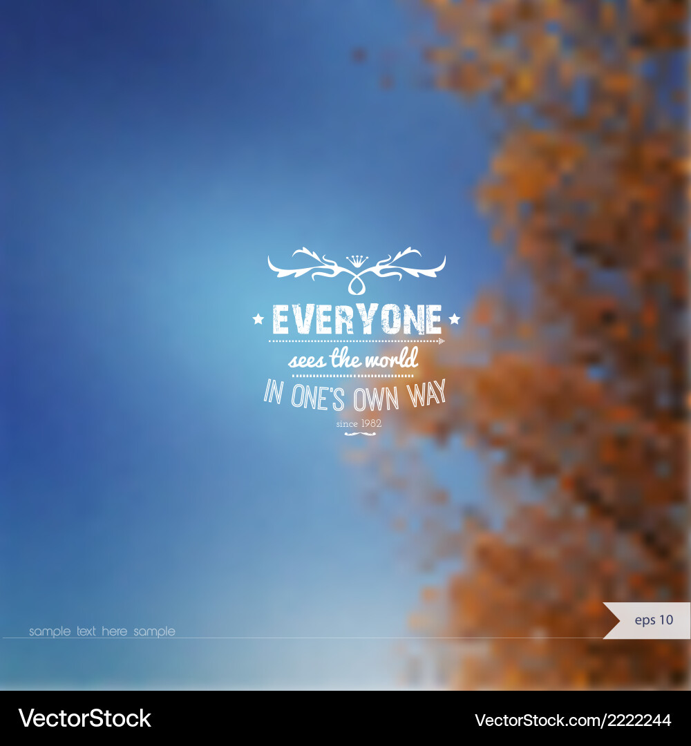 Summer background with place for your text Vector Image