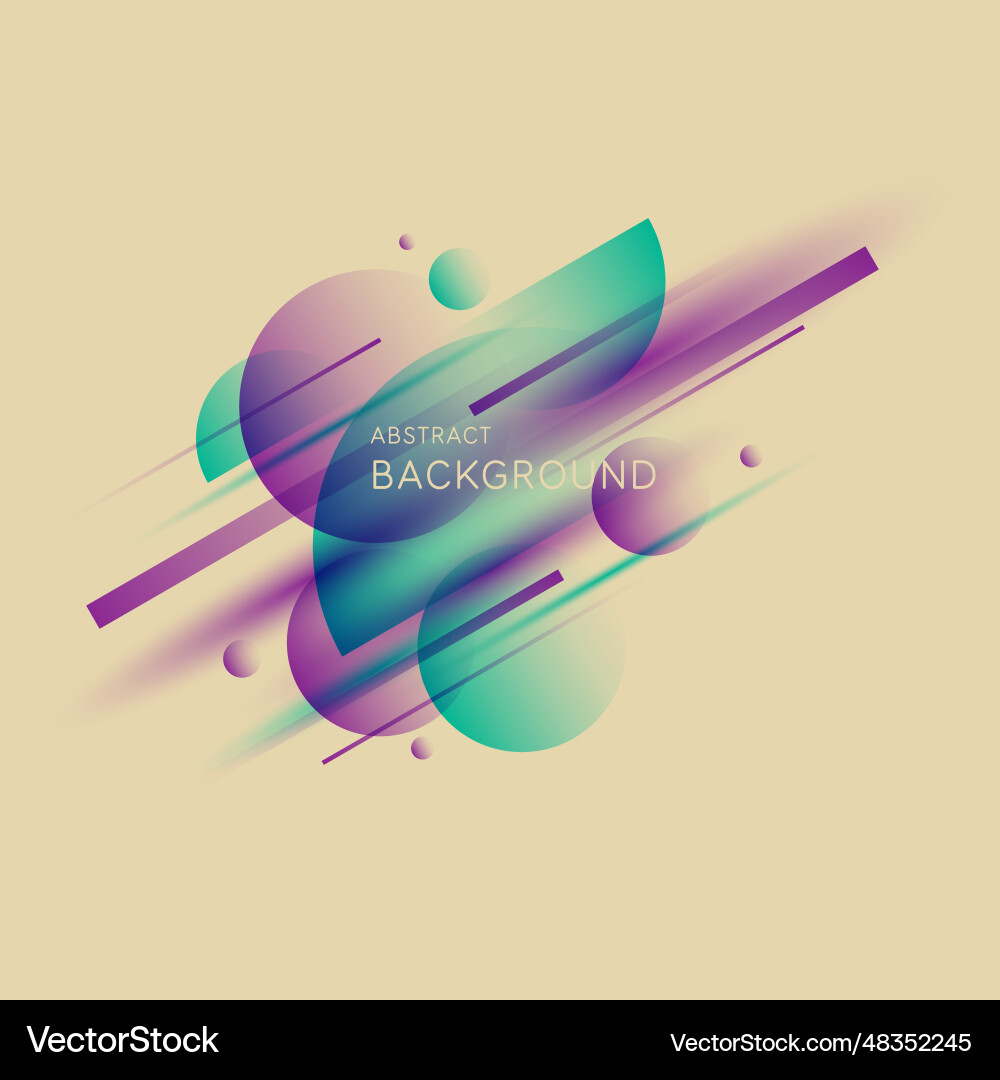 Abstract background with simple elements an image vector image