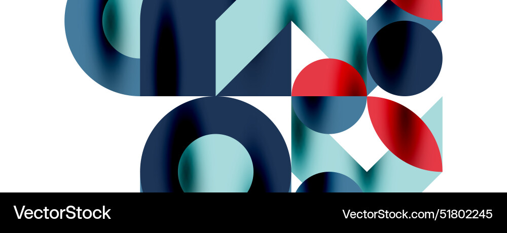 Circle pattern round elements with lines Vector Image
