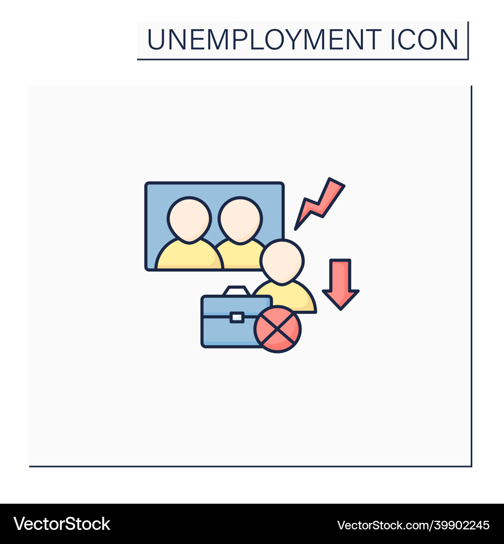 Downsizing color icon Downsizing color icon Vector Image