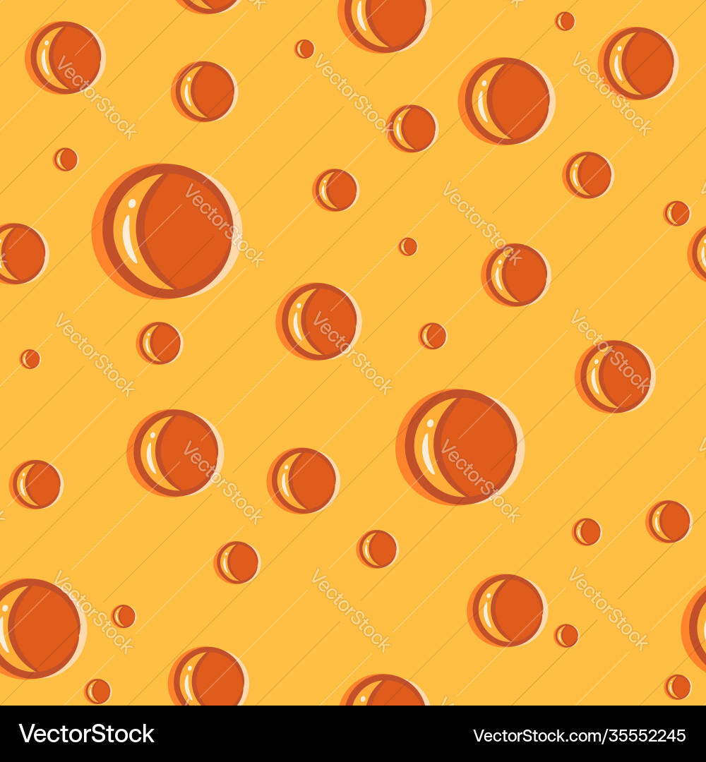 Seamless pattern with cheese texture Seamless pattern with cheese texture vector image