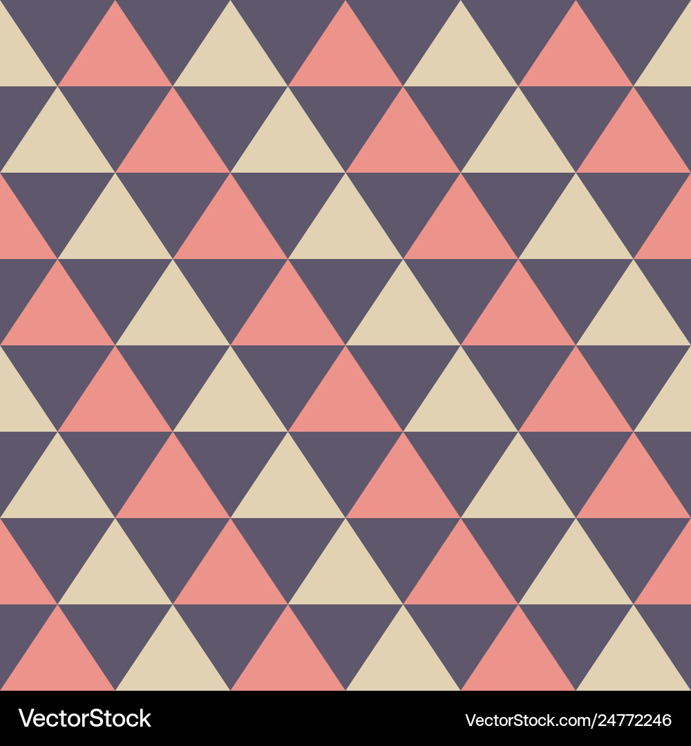 Abstract seamless pattern color triangles Abstract seamless pattern color triangles vector image