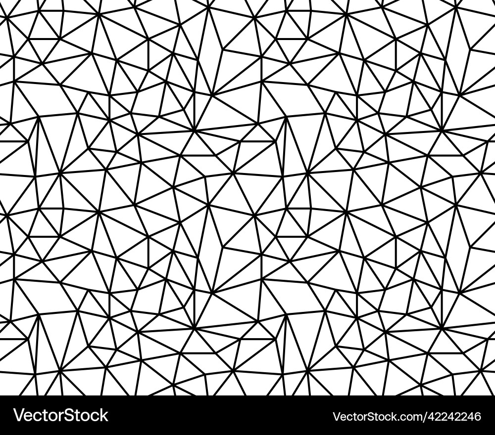 Metallic Polygonal Pattern Vector Image