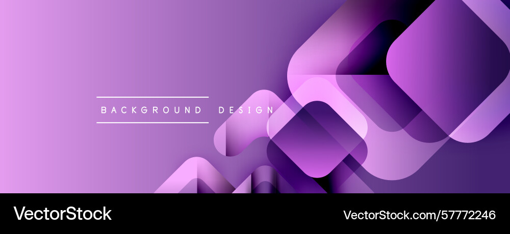 Purple gradient background features overlapping Purple gradient background features overlapping vector image