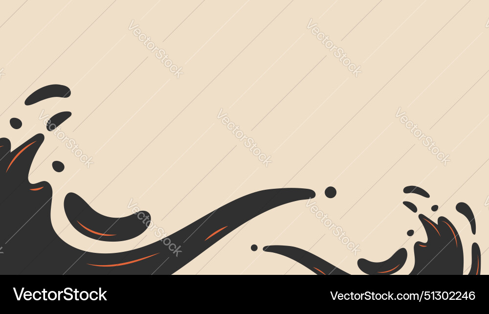 Seamless pattern boho background with shapes vector image