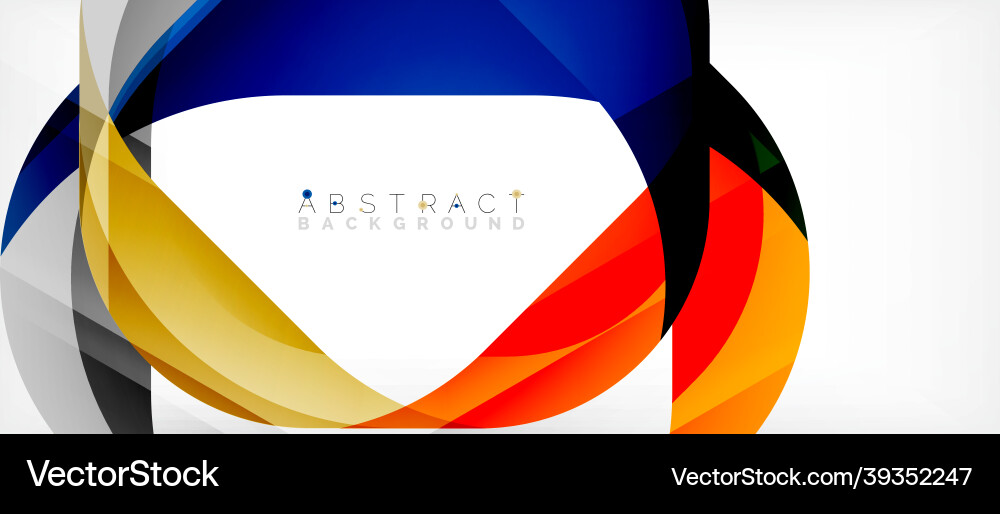 Abstract square shape with overlapping waves Abstract square shape with overlapping waves vector image