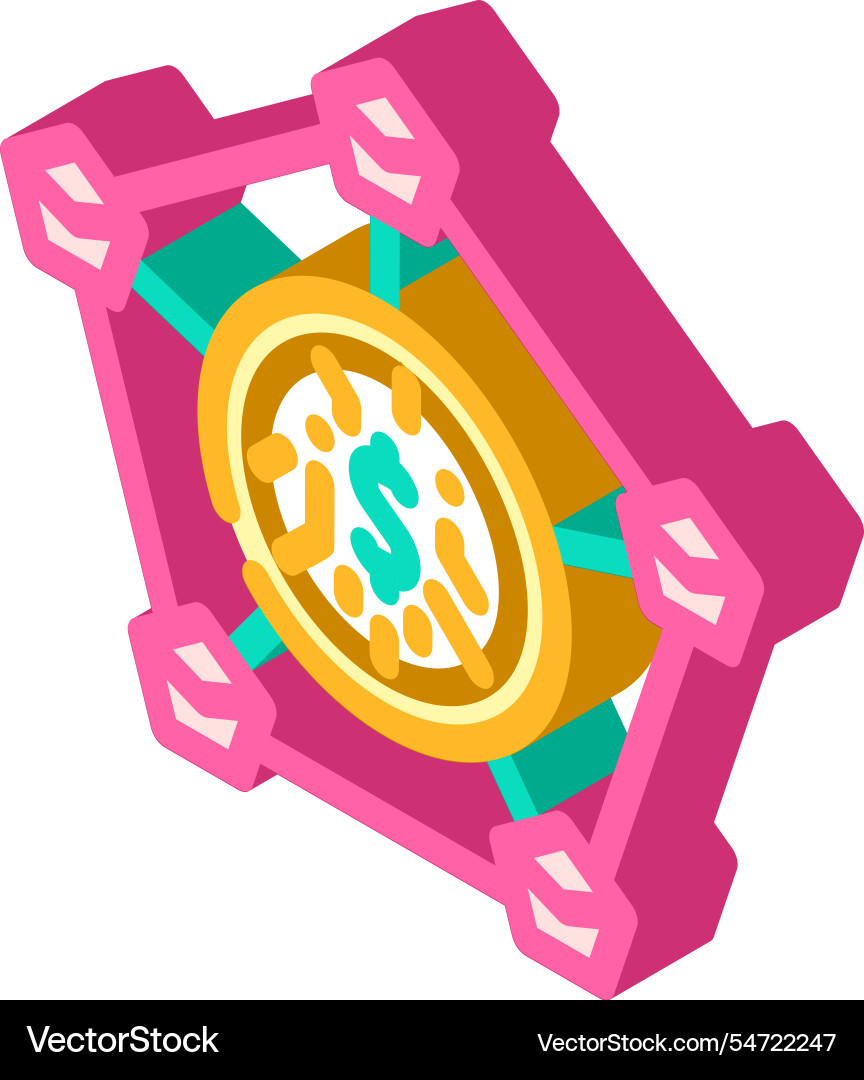 Distributed ledger decentralized application Distributed ledger decentralized application vector image