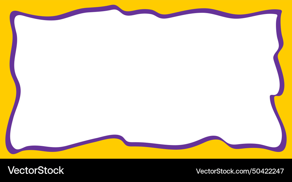 Frames for text in the style of hand drawn Vector Image