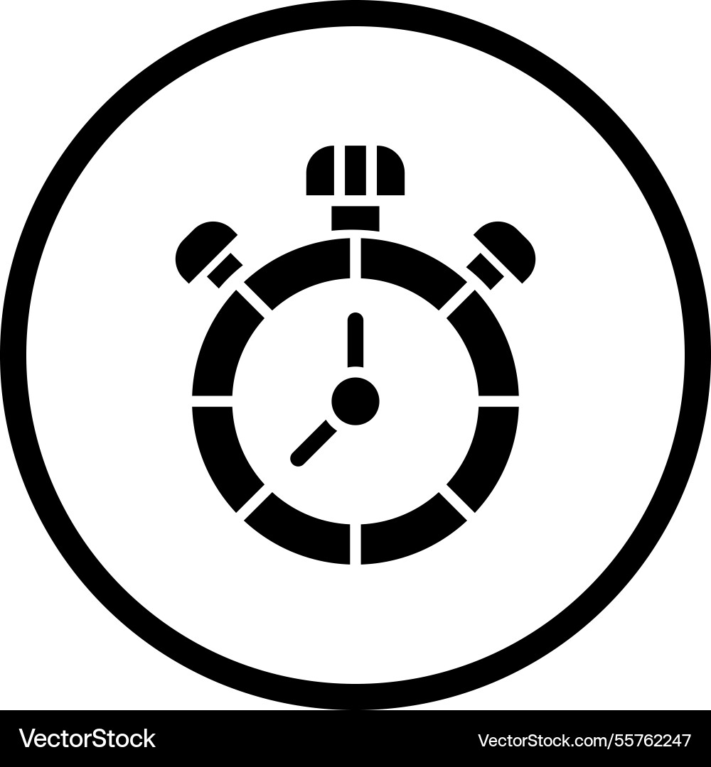 Timer icon design Vector Image