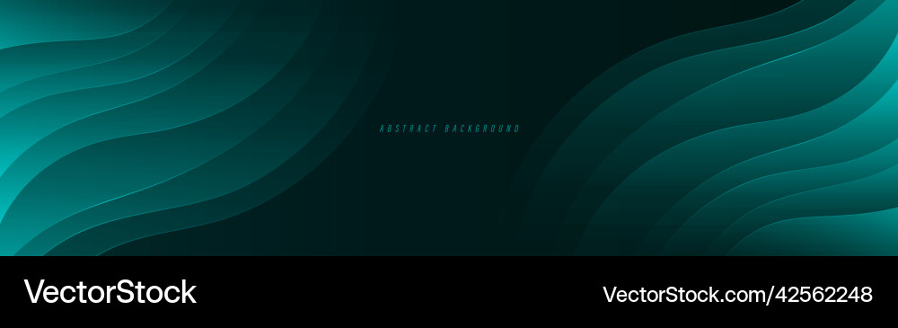 Abstract wave overlap layer on dark background Abstract wave overlap layer on dark background vector image