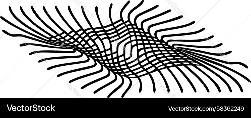 Abstract Swirls - Dynamic Lines Vector Image