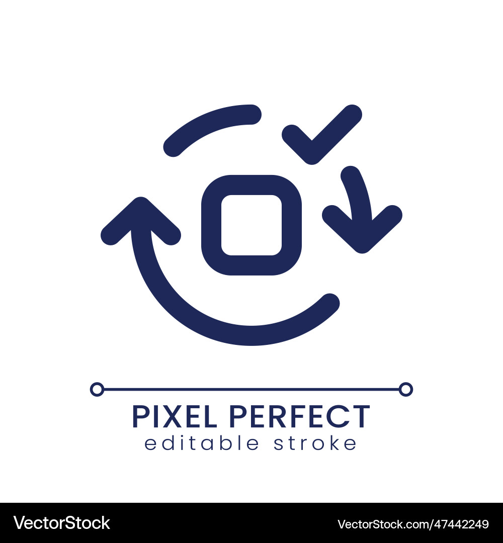 Applying spin motion effect pixel perfect linear Applying spin motion effect pixel perfect linear Vector Image