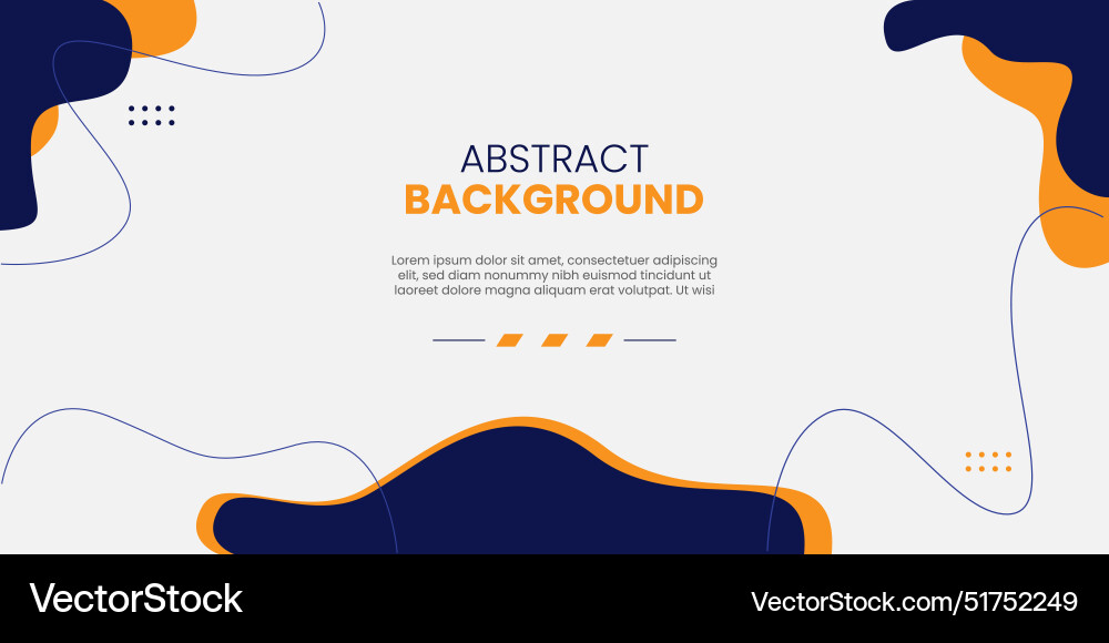 Elegant shape presentation abstract background Vector Image
