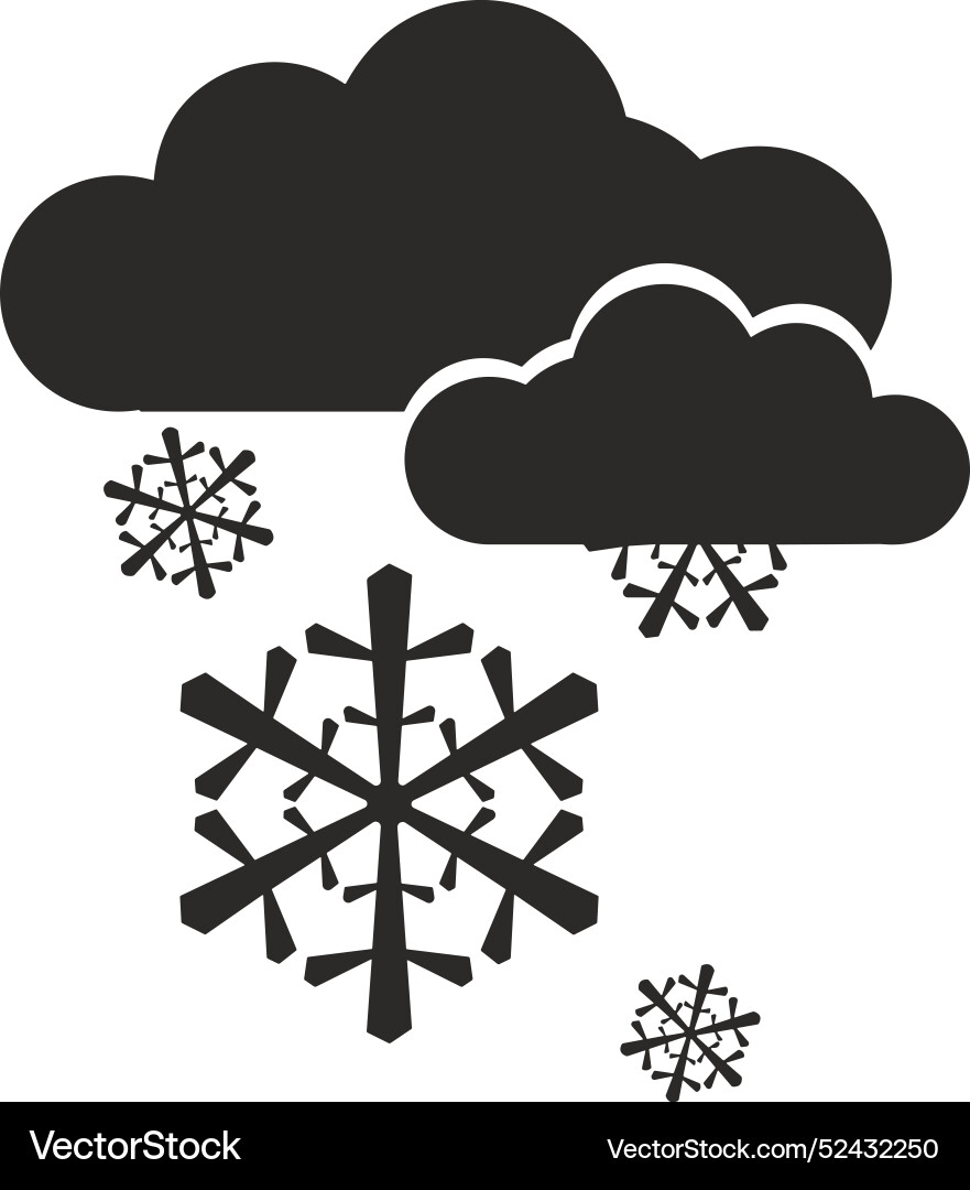Cloud storage icon symbol image of the database Vector Image