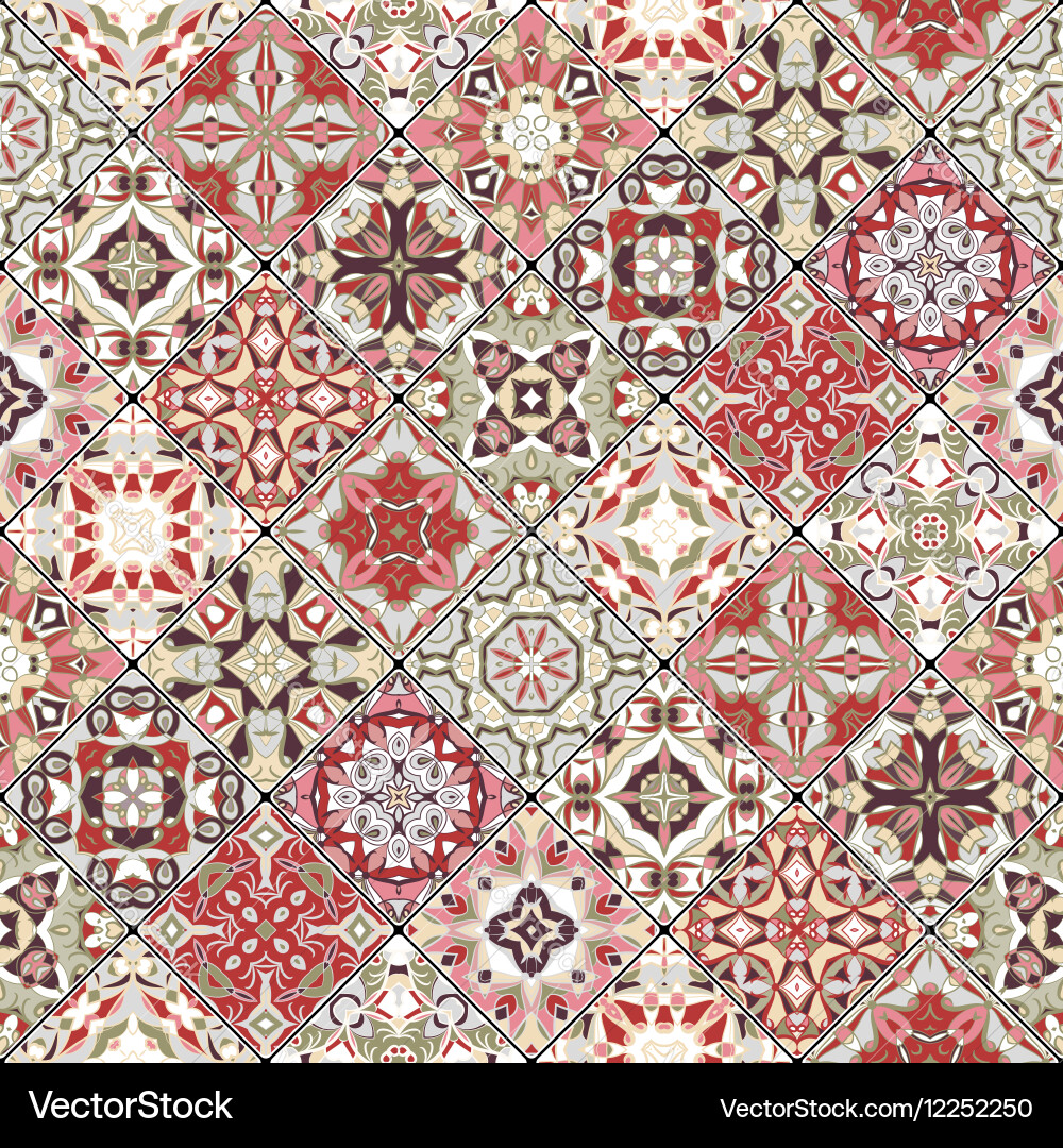 Collection of abstract patterns vector image