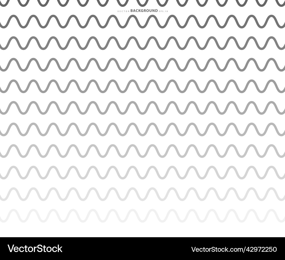 Wave line and wavy zigzag pattern lines abstract Wave line and wavy zigzag pattern lines abstract vector image
