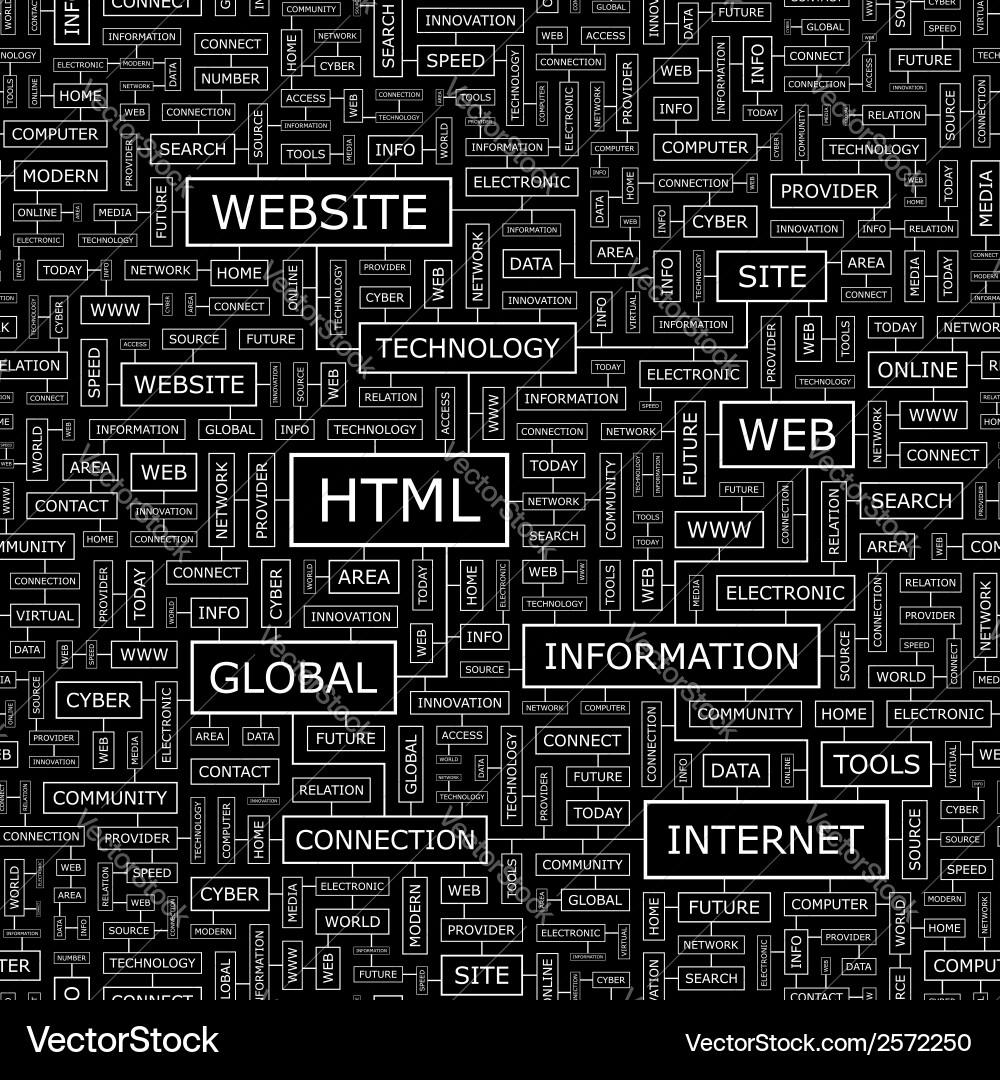 Web Development Vector Image